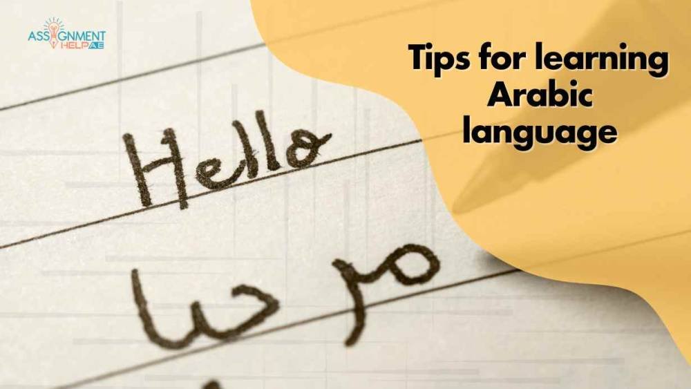 Blog Image - Tips for learning the Arabic language